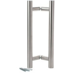Klose besser ? poign�es de tirage oblique en inox 304 ? longueur 600 mm ? entraxe 400 mm ? fixations ...