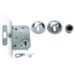 Klose besser - serrure cl� l inox bross� - blindomax - pour porte � galandage - 488