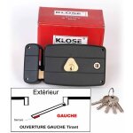 Klose besser ? serrure monopoint en applique � fouillot 140x92mm ? entraxe 72mm ? axe au canon 60mm ? ...