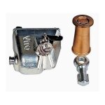 Klose besser ? serrure de porte basculante et rideau roulant ? acier massif zingue ? entraxe 61mm ? m�canisme ...
