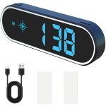 Km / h mph gps compteur de vitesse num�rique: compteur de vitesse num�rique pour voiture, compteur de ...