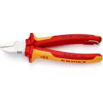 Knipex - 70 06 180 t bk pince coupante de ct isoles avec gaines bi - matire, homologues vde avec ...