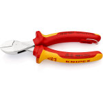 Knipex - 73 06 160 t bk x - cut� pince coupante de c�t� isol�es avec gaines bi - mati�re, homologu�es ...