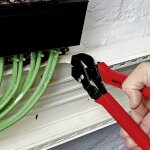 Knipex 90 61 20 ean pince emporte - pices avec gaines en plastique brunie 250 mm