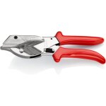 Knipex - 94 35 215 pince pour coupes obliques pour profils en plastique et en caoutchouc avec gaines ...