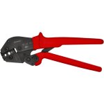 Knipex - 97 52 10 pince  sertir galement pour prise  deux mains avec gaines en plastique antidrapantes ...