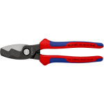 Knipex 95 12 200 sb coupe - câbles à double tranchants avec poignées comfortables brunie 200 mm Knipex 95 12 200 sb coupe - câbles à double tranchants avec poignées comfortables brunie 200 mm