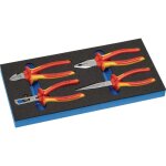 Knipex - module � outils ld45 4 pi�ces module 1 / 3 jeux de pinces vde vde pinces