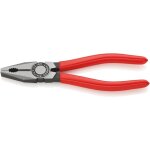 03 01 180 pince universelle gain�es en plastique atramentis�e noire 180 mm - knipex