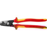 Knipex - 95 18 225 stepcut� xl coupe - c�bles avec coupe par �tapes poign�e isolante bi - mati�re, certifi�e ...