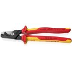 Knipex - 95 18 225 stepcut� xl coupe - c�bles avec coupe par �tapes poign�e isolante bi - mati�re, certifi�e ...
