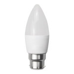 Ampoule led flamme (c35) 7w b22 blanc brillant 4000k