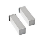 Kolo by geberit twins pieds pour meuble de salle de bain, 2 pièces, chrome (99487000) Kolo by geberit twins pieds pour meuble de salle de bain, 2 pièces, chrome (99487000)