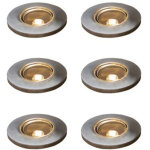 Konstsmide mini led ground spot mini led ext�rieur 12v syst�me g4 encastr� au sol en acier inoxydable ...