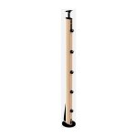 Kordo - hesta - poteau de garde - corps en bois