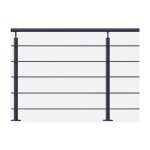 Kordo - opalu - kit garde - corps 2m prt  poser en aluminium