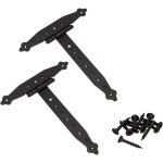 Kotarbau - lot de 2 pentes croises 250 mm - ruban de magasin - plaque de construction - ferrure de porte ...