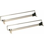 Lot de 2 tringles  vtements extensibles 350 mm pour armoire - kotarbau