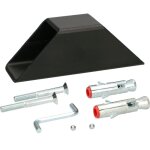 Ancrage de fixation pour ancrage au sol bton pour vlo moto noir - kotarbau