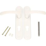 Poigne de porte de 72 mm gauche droite pour cylindre profil 5 couleurs poigne de porte - kotarbau