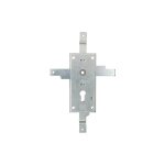 Serrure de garage en acier 60 mm - cylindre profil� pour portail basculant - kotarbau
