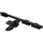 Verrou de porte de garage noir 340 mm - kotarbau Verrou de porte de garage noir 340 mm - kotarbau