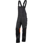 Kox - salopette duro 3. 0 anthracite / arange 29 taille courte