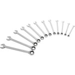 Kraftwerk - coffret de cl�s mixtes � cliquet, clickraft, 12 pcs.