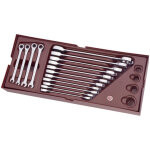 Kraftwerk - ensemble de cl�s � fourche � double cliquet dans le plateau clickraft completo, 15 pi�ces. ...