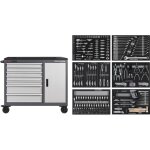 Kraftwerk - servante d'atelier bt1100, 7 tiroirs, 300 pcs. Kraftwerk - servante d'atelier bt1100, 7 tiroirs, 300 pcs.