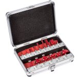 Varo - fraise pour défonceuse 15pcs en coffret Varo - fraise pour défonceuse 15pcs en coffret