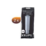 Lot de 2 cartouches filtrantes claris pour machine � caf� krups f08801