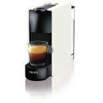 Krups nespresso essenza mini machine � caf� blanc compact