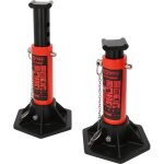 Ks tools - 160. 1240 performance lot de 2 chandelles d'essieu en aluminium 3000 kg