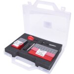 Ks tools - coffret de chiffres et lettres � frapper avec pointeau automatique - 156. 0465