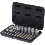 Ks tools - coffret de douilles et d'embouts ks, 30 pi�ces - 14 torx 30 mm + 75 mm - 911. 4301 - 1