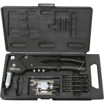 Ks tools - coffret de pinces � rivets, �crous aveugles (insert) et chevilles t�te pivotante - 150. 9610 ...