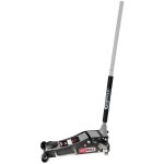 Ks tools - cric hydraulique 2 tonnes - l�ve voiture compact en aluminium / acier - cric rouleur - 161. ...