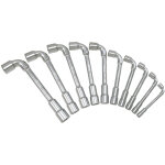 Ks tools - jeu de 10 cl�s � pipe d�bouch�es m�triques - 6 pans - en bo�te - 517. 0440