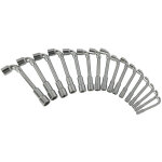 Ks tools - jeu de 16 cl�s � pipe d�bouch�es m�triques 6 pans en bo�te - 517. 0441