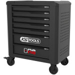 Ks tools - servante d'atelier one by one - rangement atelier 7 tiroirs - ouverture individuelle et totale ...