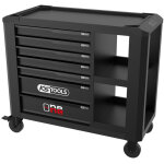 Ks tools - servante one by one - servante d'atelier 7 tiroirs avec �tag�res - 40 kg de charge maximale ...