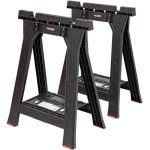 Ks tools - treteaux pliant pour caisse scm - treteaux pour etabli - traiteau pliable - 850. 0390f