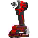 Ks tools - visseuse  chocs sur batterie - embouts 1 / 2  et 1 / 4  - livre en coffret avec 2 batteries ...