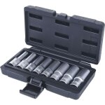 1 / 2' jeu de douilles torx e, longues, 8 pcs. , e10 - e24
