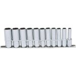 3 / 8' chromeplus jeu de douilles 12 pans, longues, 11 pcs 8 - 19 mm 3 / 8' chromeplus jeu de douilles 12 pans, longues, 11 pcs 8 - 19 mm