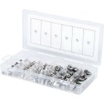 Ks tools - assortiment d'crous borgnes en inox, 150 pcs - 970. 0460