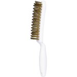 Brosse métallique à 3 rangées laiton, 285 mm Brosse métallique à 3 rangées laiton, 285 mm