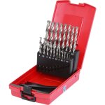 Coffret de forets étagés hss tin, en box pvc, 19 pcs 1 - 10mm Coffret de forets étagés hss tin, en box pvc, 19 pcs 1 - 10mm