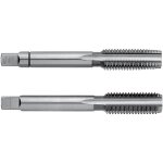 Jeux de 2 tarauds � main, gaz �1 / 4''